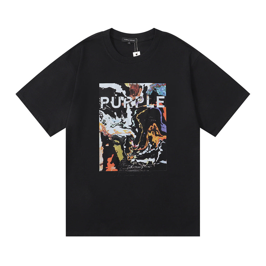 New Purple Short-Sleeve T-Shirt