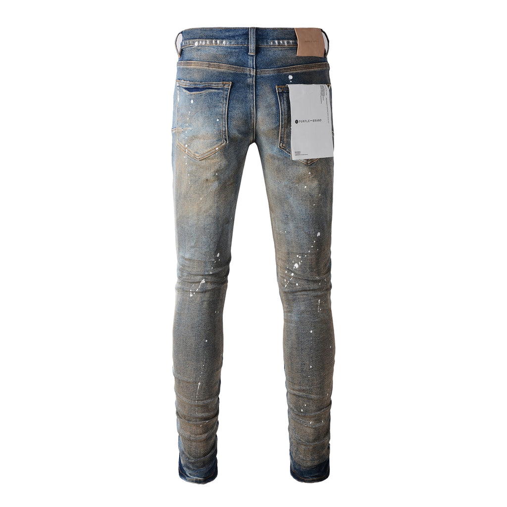 Men's Purple Jeans 9012