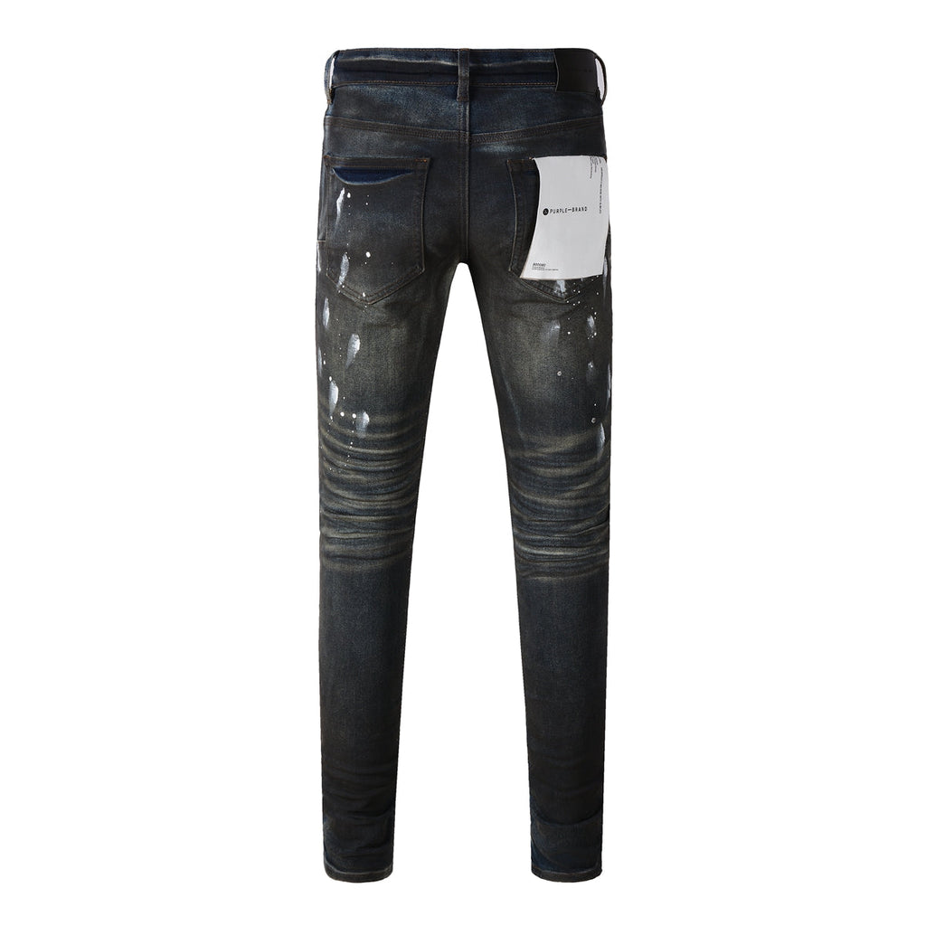 Men's Purple Jeans 9036