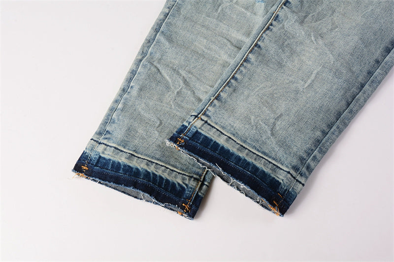 Men's Purple Jeans 9013