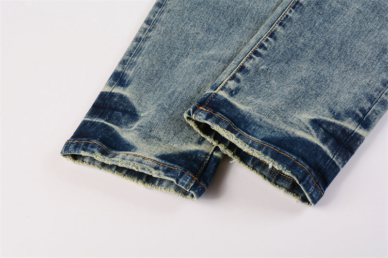 Men's Purple Jeans 9015