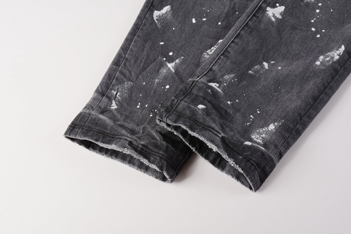 Men's Purple Jeans 9039