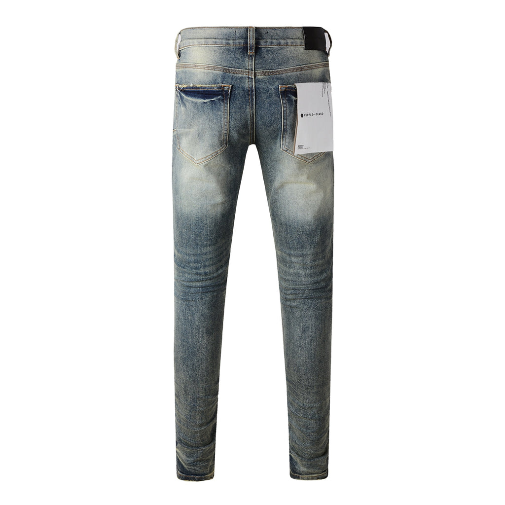 Men's Purple Jeans 9042