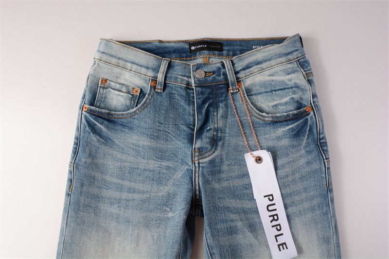 Men's Purple Jeans 9016