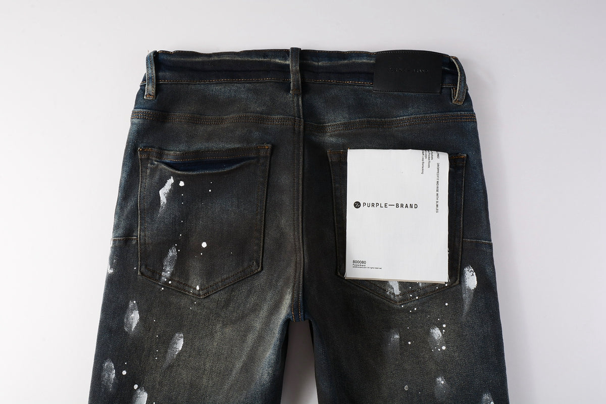 Men's Purple Jeans 9036