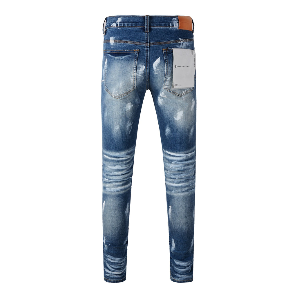 Men's Purple Jeans 9062