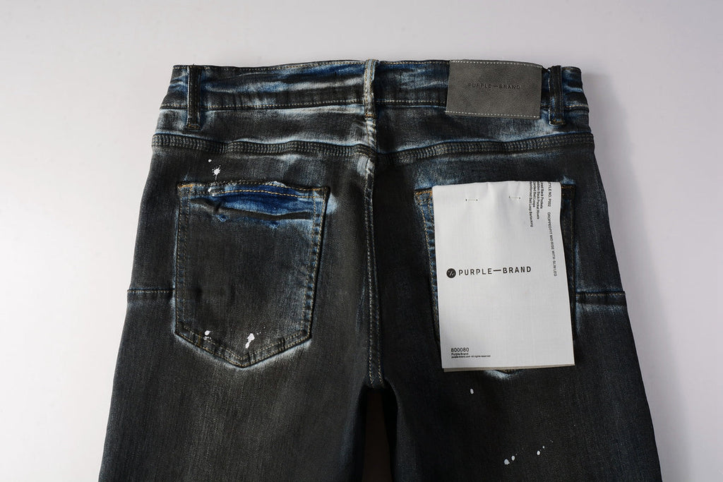 Men's Purple Jeans 9051