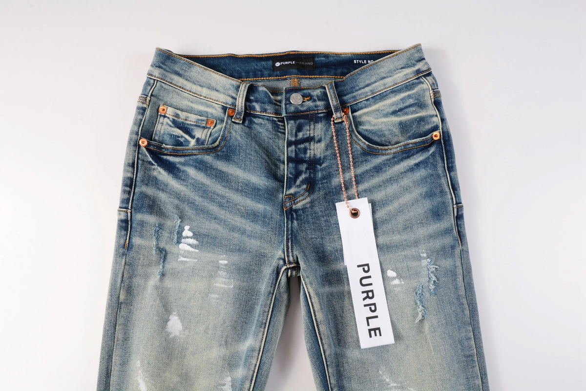 Men's Purple Jeans 9043