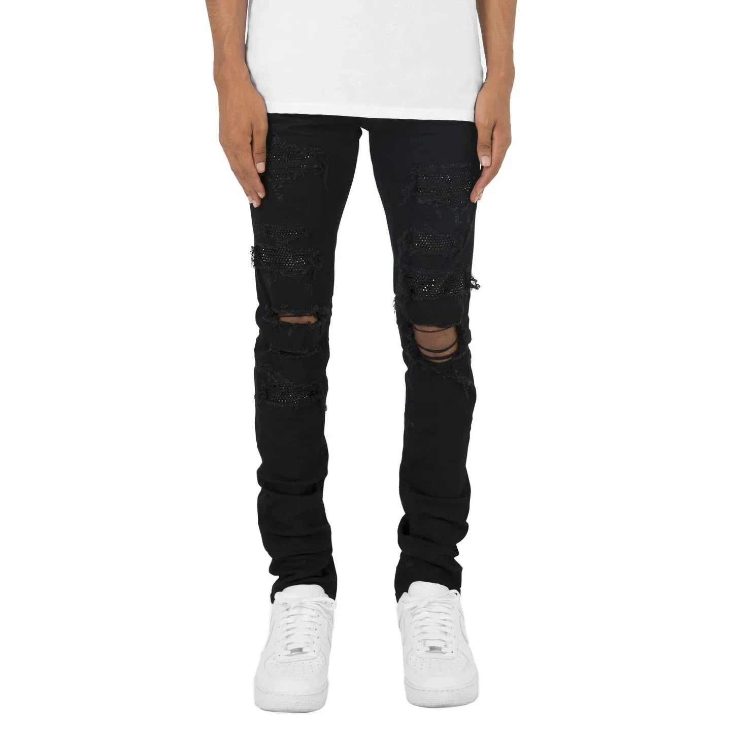 American street fashion jeans