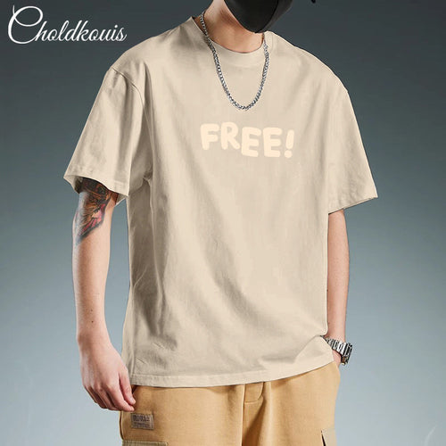American street fashion T-shirt