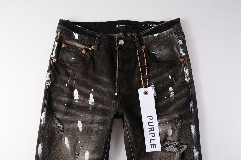 Men's Purple Jeans 9030