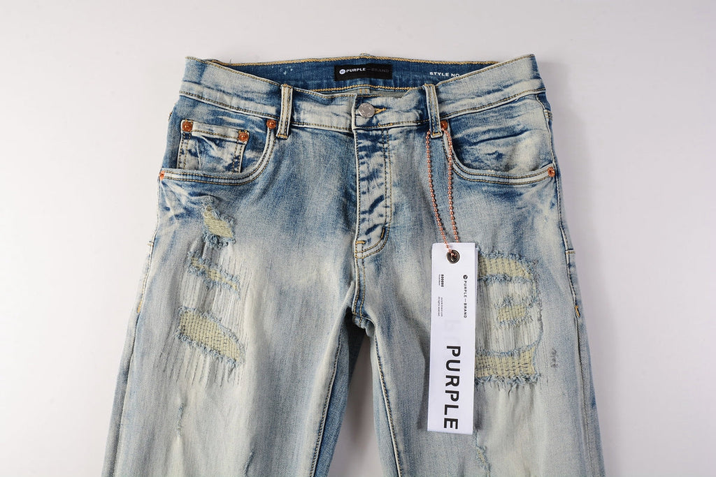 Men's Purple Jeans 9050