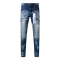 Men's Purple Jeans 9062