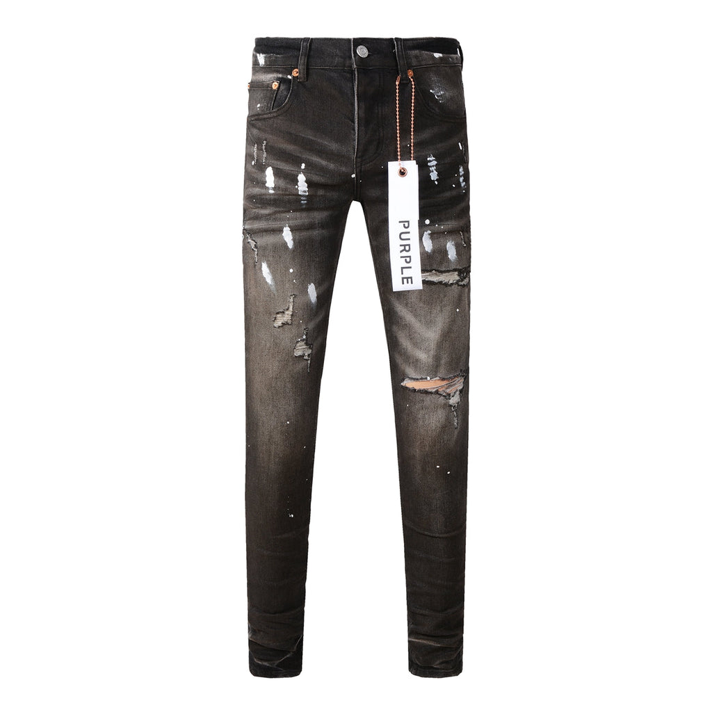 Men's Purple Jeans 9030