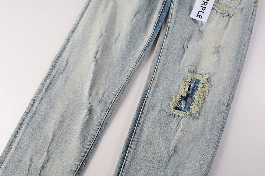 Men's Purple Jeans 9050