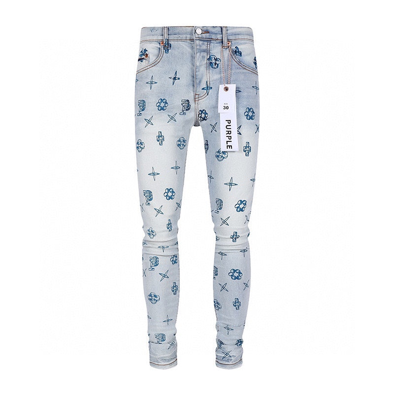 Men's Purple Jeans